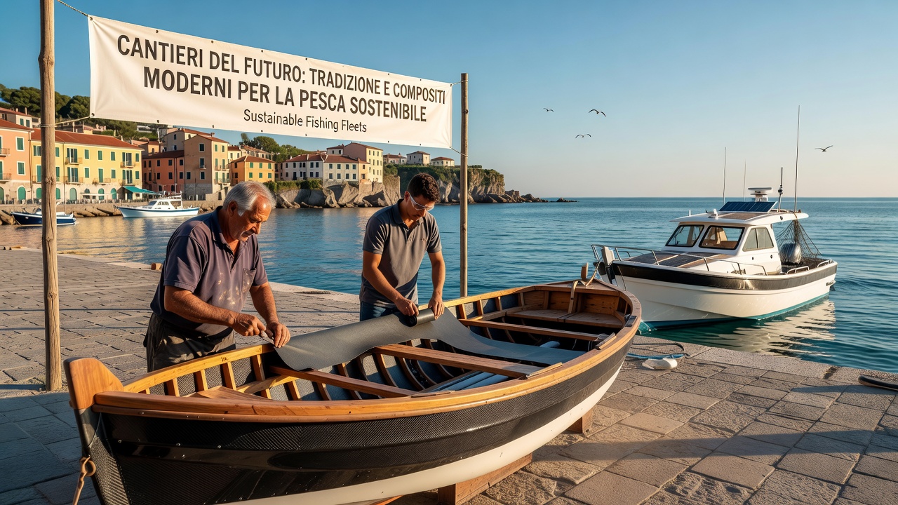 Italian Coastal Towns Blend Traditional Boatbuilding Skills with Modern Composite Materials for Sustainable Fishing Fleets